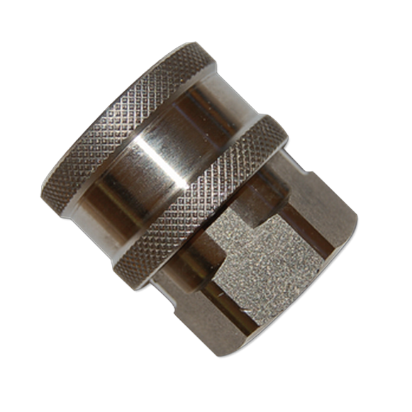 ENCHUFE RAPIDO A BOLAS ARS220 PARTE B 3/8" H LATON NIQUELADO